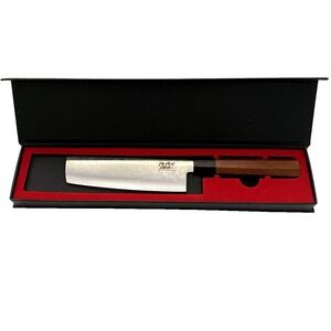 7" Nakiri Kitchen Chef Knife, Damascus Steel, Thin, Sharp & Light Mr Meat Master